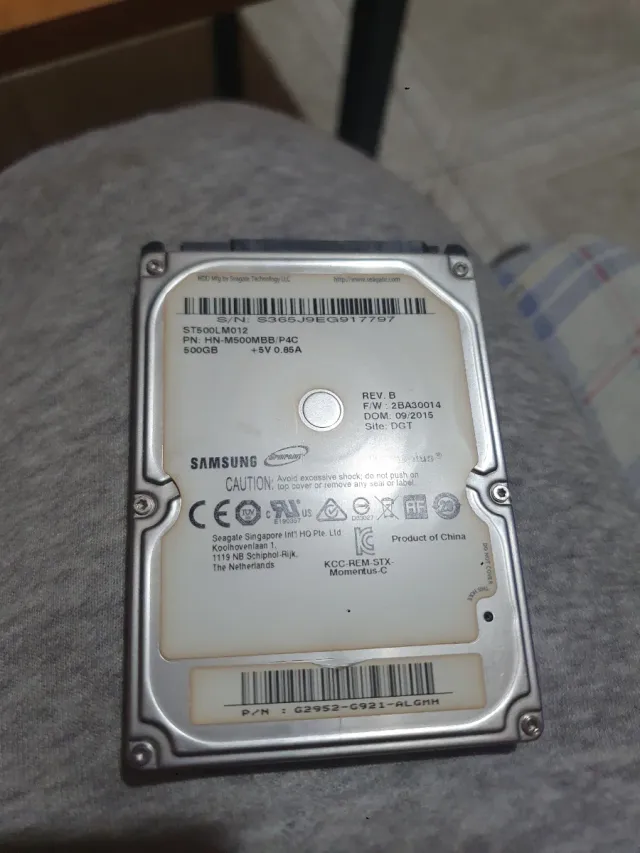 Disco Duro Interno Samsung 500GB