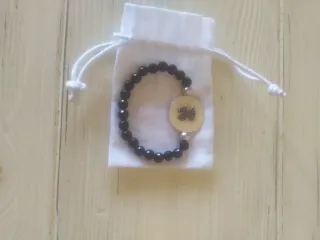 Pulsera Tous Plata y Onix