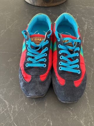Zapatillas Ganso Rojas y Azul Marino