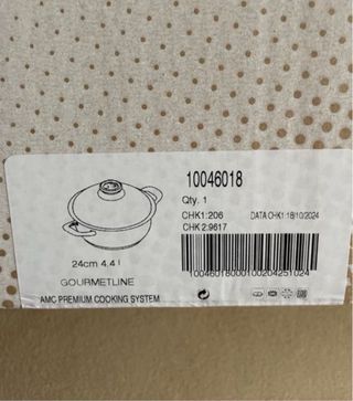 Olla AMC Gourmet 24 Nueva