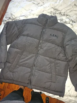 Abrigo Puffer Karl Kani Negro Oversize