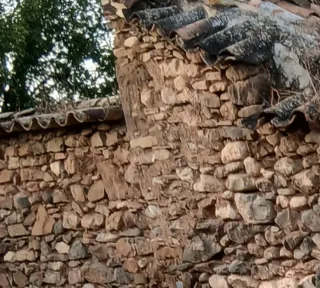 Tejas antiguas de barro