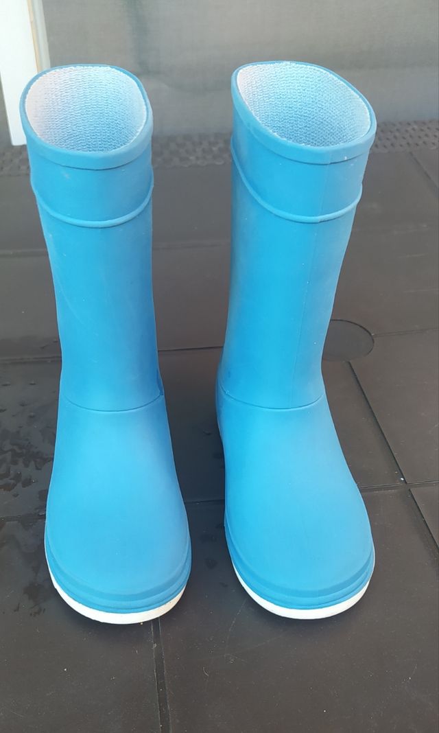 Botas de agua niño azul T 28-29