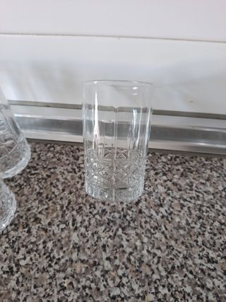 5 Vasos de té de cristal