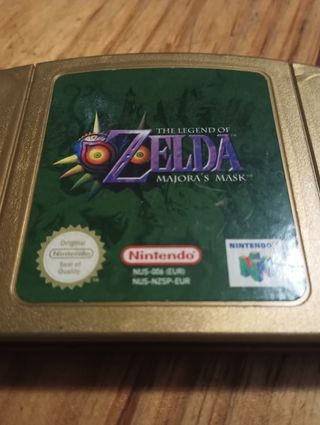 Maschera di Zelda Majora Nintendo 64 EUR