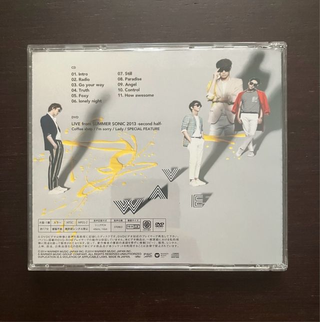 CNBLUE Wave Japan CD DVD Kpop