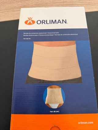 Faja Abdominal Orliman 3 Bandas Talla Única
