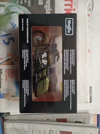 Moto Harley-Davidson Die-Cast Scala 1:18