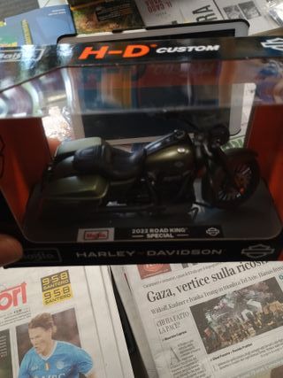 Moto Harley-Davidson Die-Cast Scala 1:18