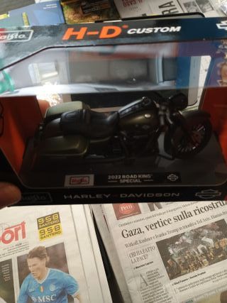 Moto Harley-Davidson Die-Cast Scala 1:18
