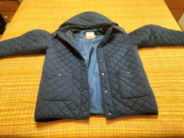 Parka escolar niño azul Talla 13-14
