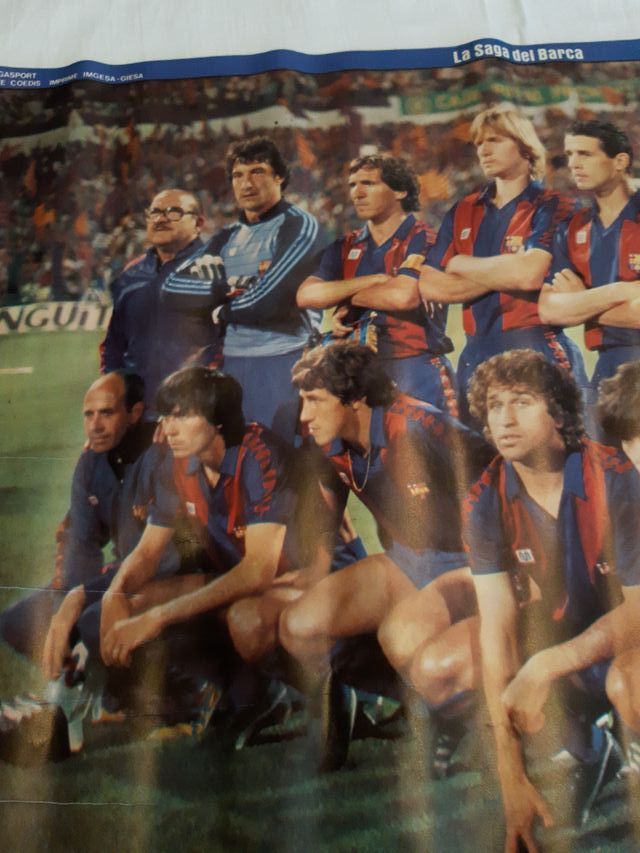 Póster Barça: Campeón Copa 83