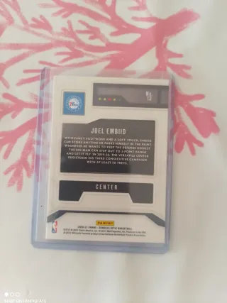 Cromo NBA Joel Embiid 76ers Optic