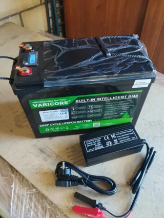 Batería Litio 310Ah + Cargador LiFePO4