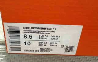 Nike Downshifter 12 Talla 42 Nuevas