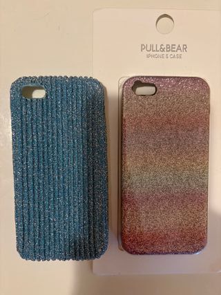 Fundas PULL&BEAR iPhone 5 / SE Glitter