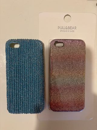 Fundas PULL&BEAR iPhone 5 / SE Glitter