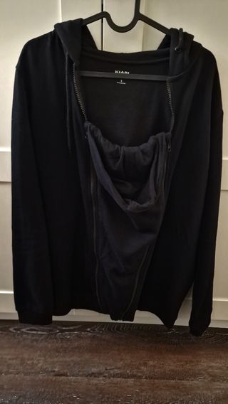 Chaqueta Porteo Bebé Kiabi Negra Talla S