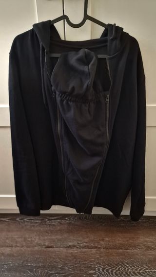 Chaqueta Porteo Bebé Kiabi Negra Talla S