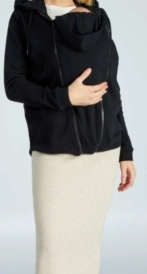 Chaqueta Porteo Bebé Kiabi Negra Talla S
