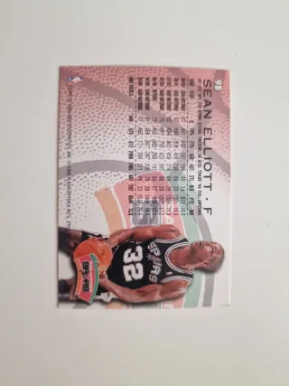 Cromo NBA Fleer 96-97 Sean Elliott