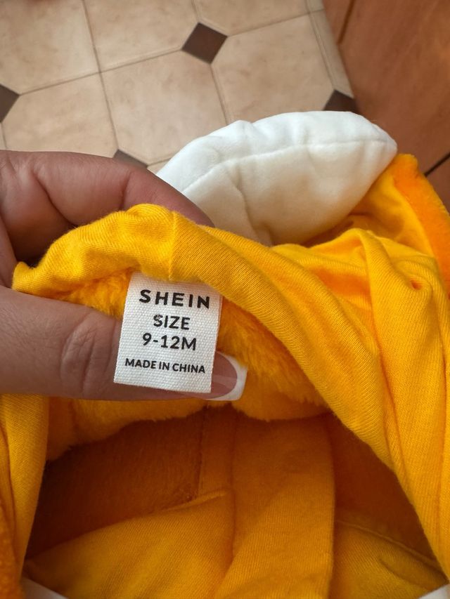 Disfraz bebé SHEIN 9-12 meses