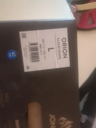 Fijaciones nuevas Jones Orion Talla L . Snowboard