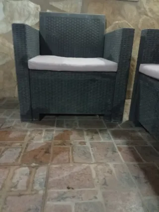 Juego de sillones de jardín