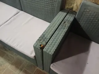 Juego de sillones de jardín