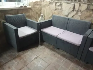 Juego de sillones de jardín