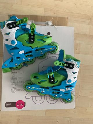 Patines en línea ajustables talla 27-30