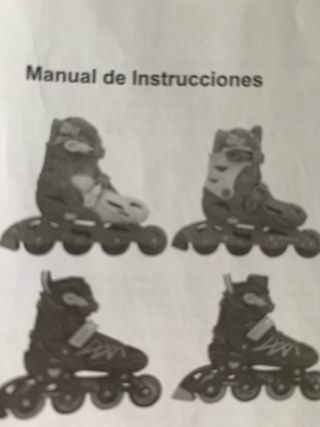 Patines en línea ajustables talla 27-30