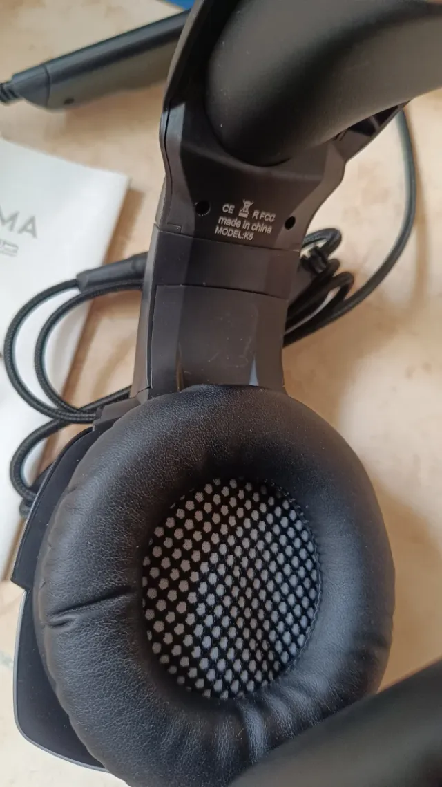 Auriculares Gaming Onikuma K5 Negros