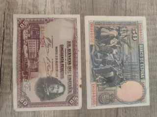 50 Pesetas Banco de España 1928