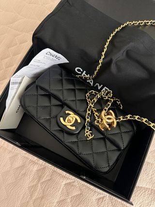 Chanel nero e oro