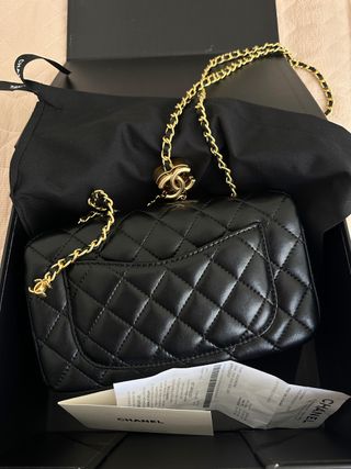 Chanel nero e oro