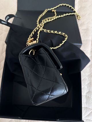 Chanel nero e oro