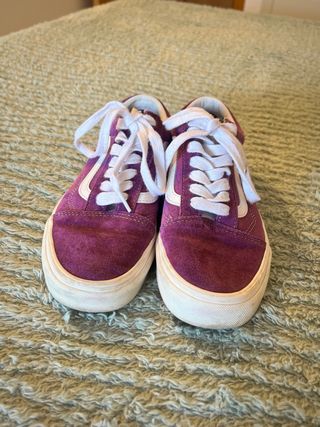 Zapatillas Vans Moradas Talla 37