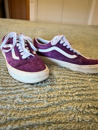 Zapatillas Vans Moradas Talla 37