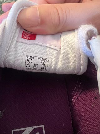 Zapatillas Vans Moradas Talla 37