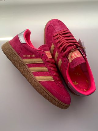 Zapatillas Adidas Handball Spezial Rosa/amarillo