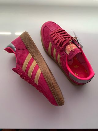 Zapatillas Adidas Handball Spezial Rosa/amarillo