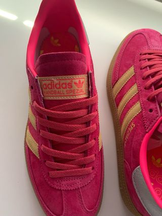 Zapatillas Adidas Handball Spezial Rosa/amarillo