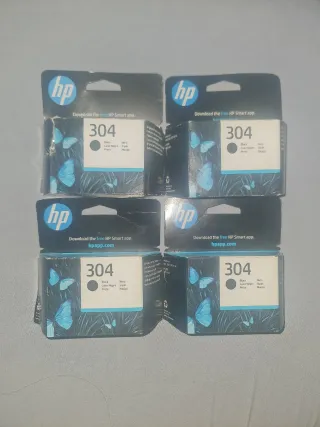 4x Cartuchos HP 304 Negro