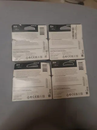 4x Cartuchos HP 304 Negro