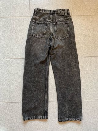 Pantalón Baggy Zara Hombre | Estilo Denim Gris