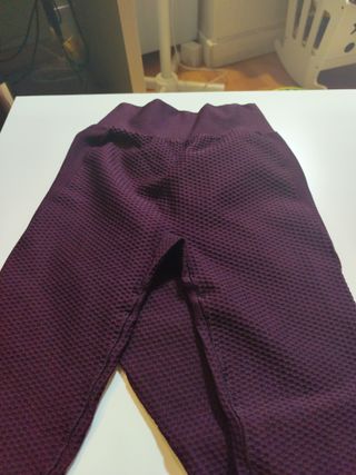 Mallas deportivas Prozis moradas talla XS.push Up.