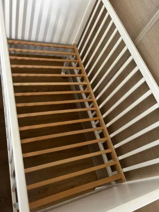 Cuna Colecho Blanca Estrellas Luna