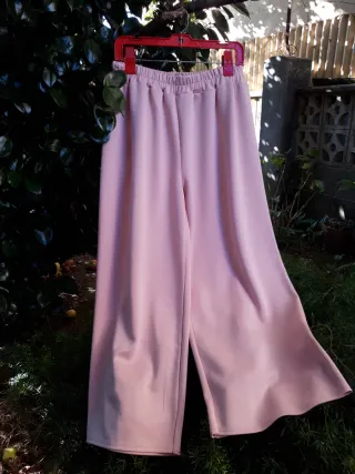 Pantalón Palazzo Capa de Aire Rosa