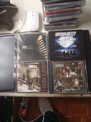 CDs Rock: Volbeat, Uriah Heep, Guns N' Roses,